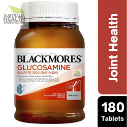 [Expiry: 07/2026] Blackmores Glucosamine Sulfate 1500 One-A-Day 180 Tablets