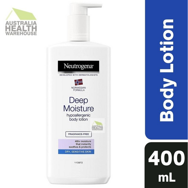 Neutrogena Norwegian Formula Deep Moisture Sensitive Skin Body Lotion 400mL