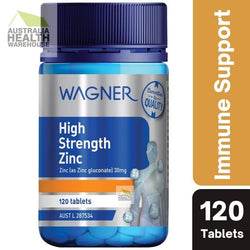 Wagner High Strength Zinc 120 Tablets  December 2025