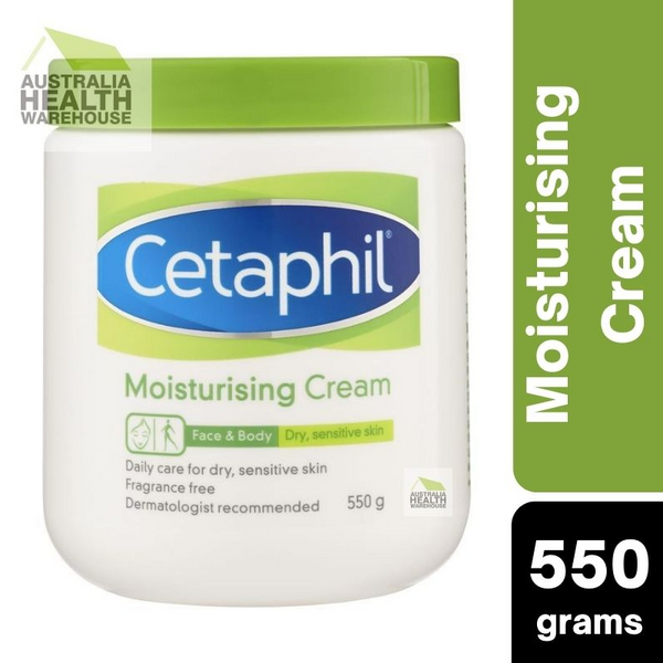 Cetaphil Moisturising Cream 550g August 2025