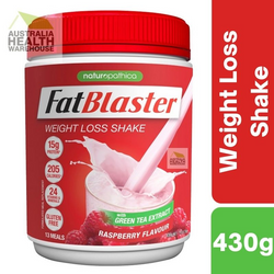 [Expiry: 10/2025] Naturopathica FatBlaster Weight Loss Raspberry Ripple Shake 430g