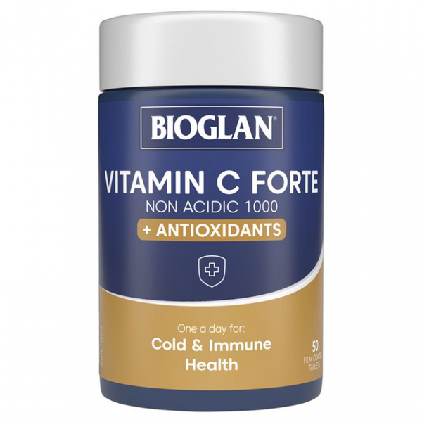[Expiry: 01/2026] Bioglan Vitamin C Forte 1000mg + Antioxidants 50 Tablets