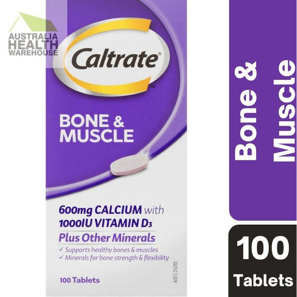 [Expiry: 08/2024] Caltrate Bone & Muscle 100 Tablets