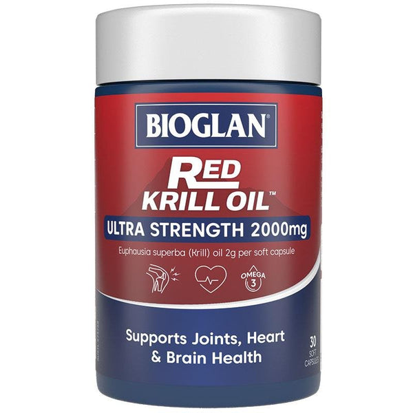 [Expiry: 04/2026] Bioglan Red Krill Oil 2000mg 30 Capsules