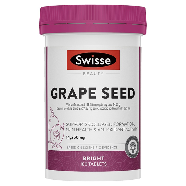 [Expiry: 05/2026] Swisse Ultiboost Grape Seed 14,250mg 180 Tablets