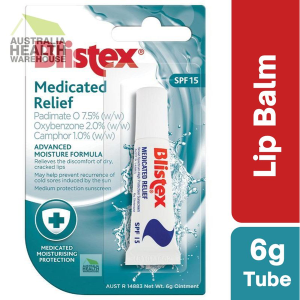 [Expiry: 09/2025] Blistex Medicated Relief Tube 6g