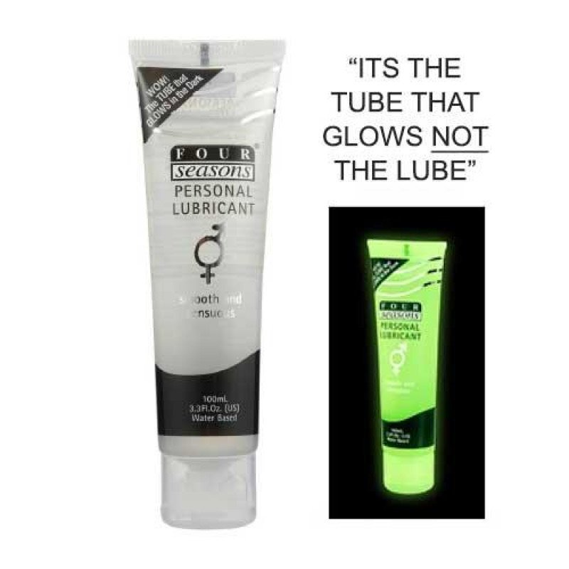 [Expiry: 07/2027] Four Seasons Personal Lubricant - Glow In The Dark Tube 100mL