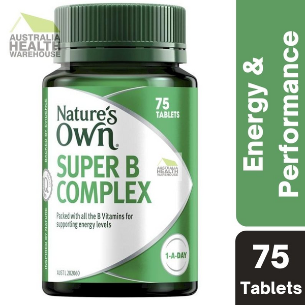 [CLEARANCE: 07/2024] Nature's Own Super B Complex 75 Tablets