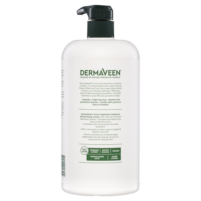 [Expiry: 06/2025] DermaVeen Intensive Extra Hydration Moisturising Cream 1kg