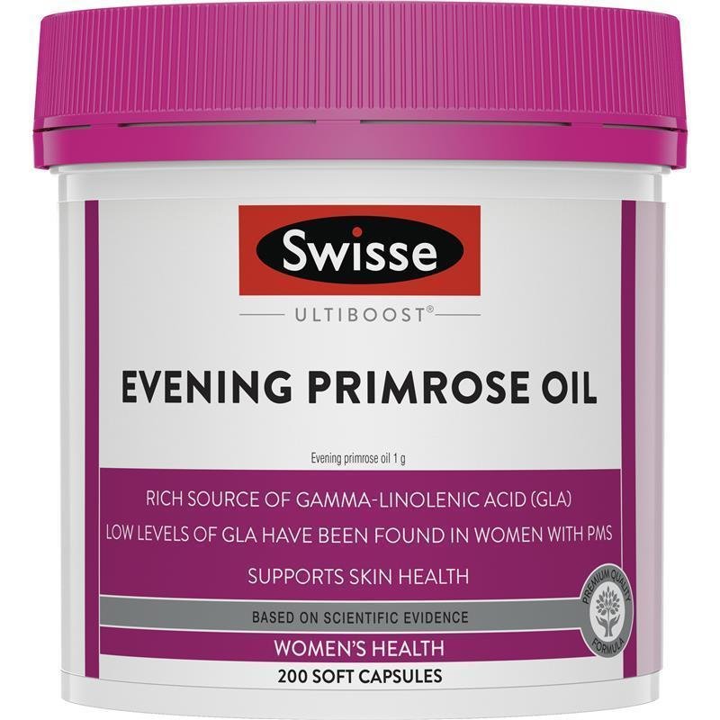 [Expiry: 03/2025] Swisse Ultiboost Evening Primrose Oil 200 Capsules