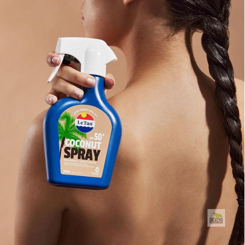 [Expiry: 01/2026] Le Tan  SPF 50+ Coconut Sunscreen Spray 250mL