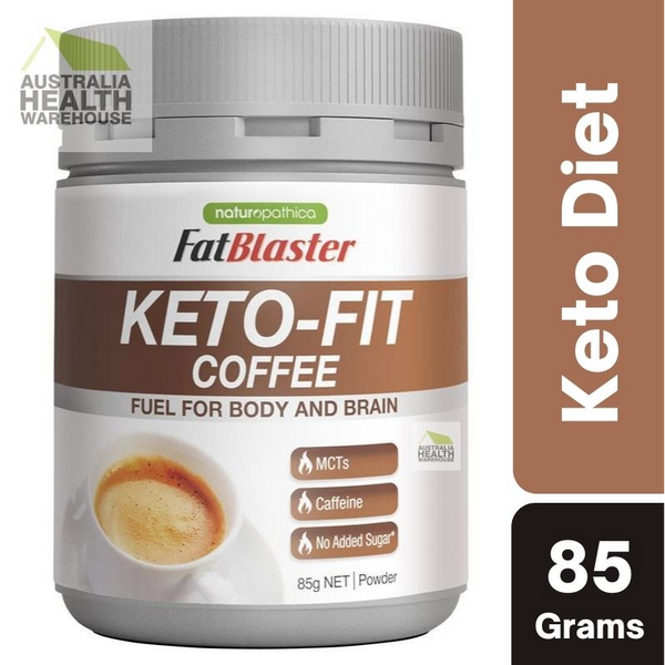 [Expiry: 09/2024] Naturopathica Fatblaster Keto Fit Coffee 85g