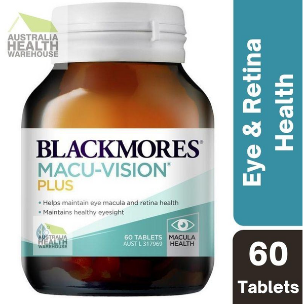 [Expiry: 08/2024] Blackmores Macu-Vision Plus 60 Tablets