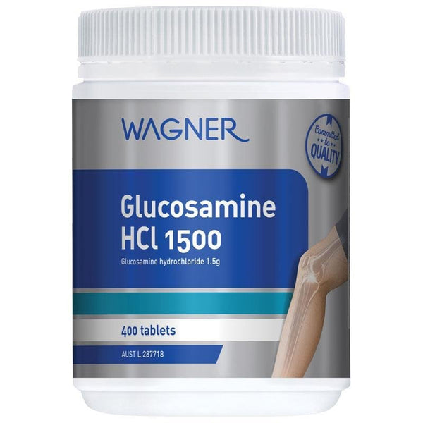 [Expiry: 12/2025] Wagner Glucosamine HCL 1500 400 Tablets