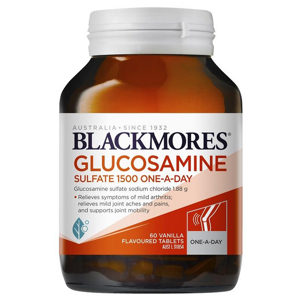 [Expiry: 11/2024] Blackmores Glucosamine Sulfate 1500 One-A-Day 60 Tablets