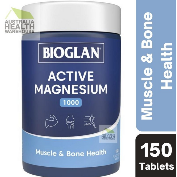 [Expiry: 05/2025] Bioglan Active Magnesium 150 Tablets