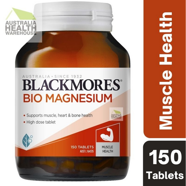 [Expiry: 06/2026] Blackmores Bio Magnesium 150 Tablets