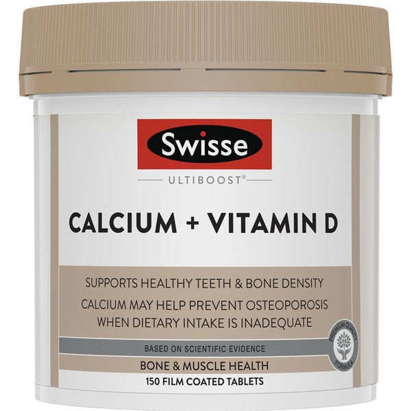 [Expiry: 01/2026] Swisse Ultiboost Calcium + Vitamin D 150 Tablets