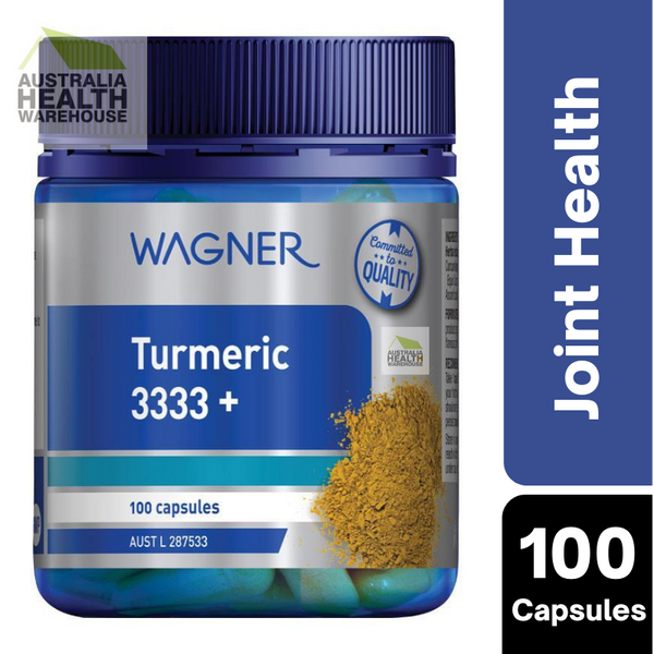 [Expiry: 01/2025] Wagner Turmeric 3333 + 100 Capsules