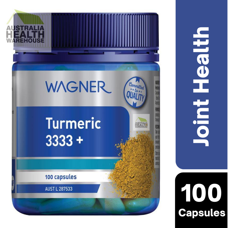 [Expiry: 01/2025] Wagner Turmeric 3333 + 100 Capsules