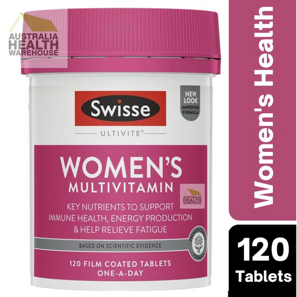 [CLEARANCE: 06/2024] Swisse Ultivite Women's Multivitamin 120 Tablets
