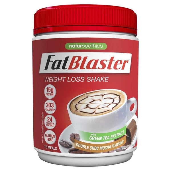 Naturopathica FatBlaster Weight Loss Double Choc Mocha Shake 430g November 2025