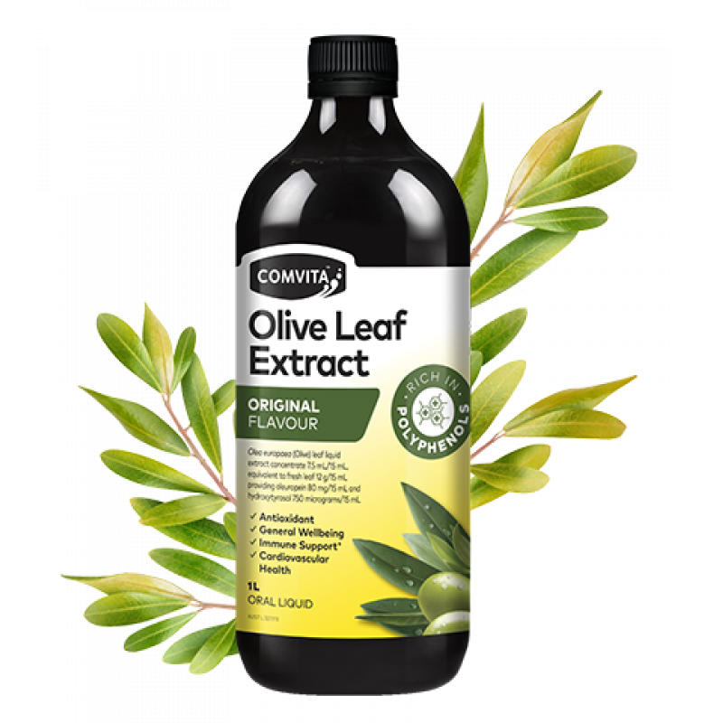 [Expiry: 03/2026] Comvita Olive Leaf Extract Original Flavour 1 Litre