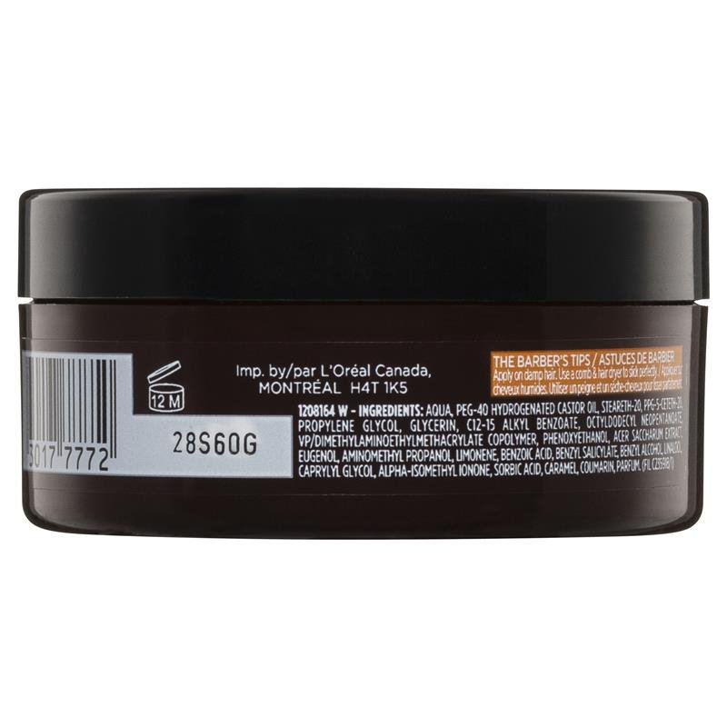 L'Oreal Men Expert Barber Club Slick Hair Wax Pomade - Strong Hold 75mL