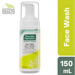 [CLEARANCE: 07/2024] Thursday Plantation Tea Tree Face Wash for Acne 150mL