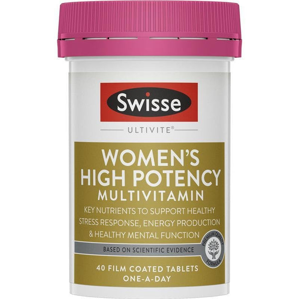 [Expiry: 05/2025] Swisse Women's High Potency Multivitamin 40 Tablets