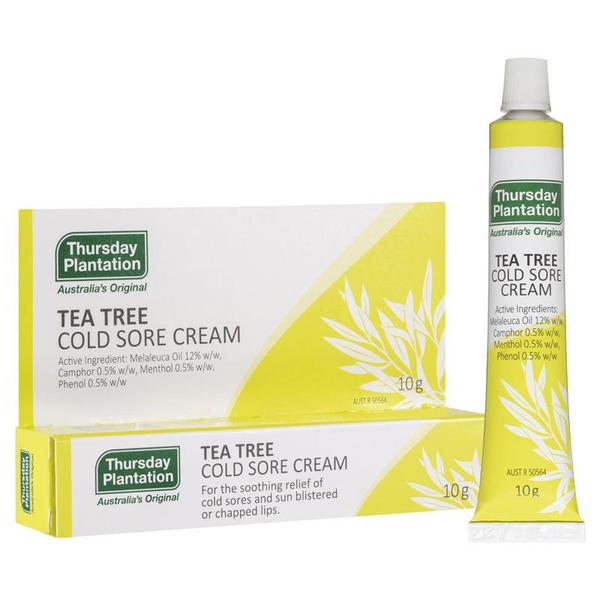 [Expiry: 07/2025] Thursday Plantation Tea Tree Cold Sore Cream 10g