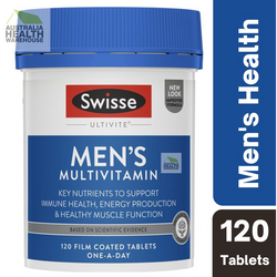 [Expiry: 10/2025] Swisse Ultivite Men's Multivitamin 120 Tablets