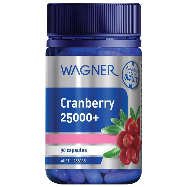 [Expiry: 09/2024] Wagner Cranberry 25000+ 90 Capsules
