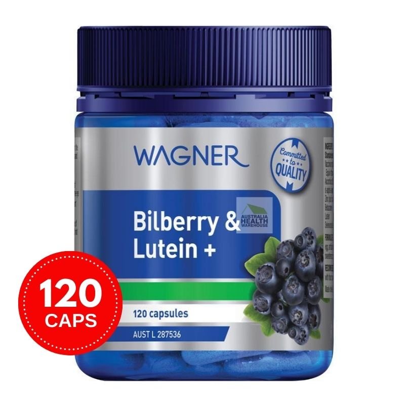 Wagner Bilberry & Lutein+ 120 Capsules December 2025