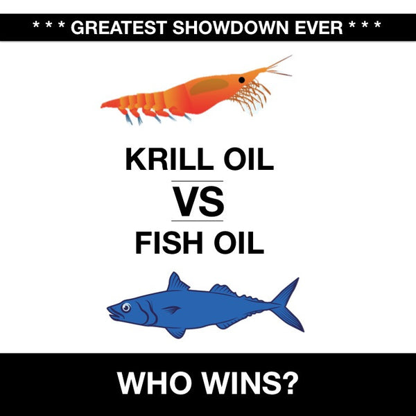 Krill oil vs Fish oil