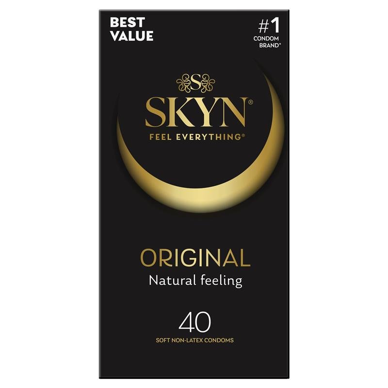 [Expiry: 06/2028] SKYN Original Condoms 40 Pack