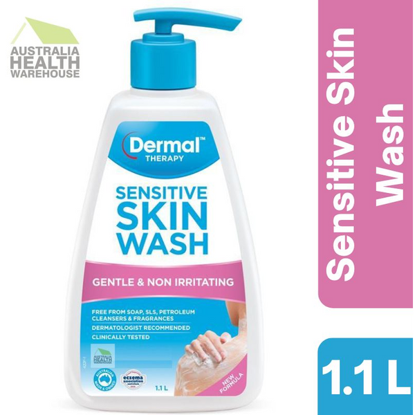 Dermal Therapy Sensitive Skin Wash 1.1 Litre