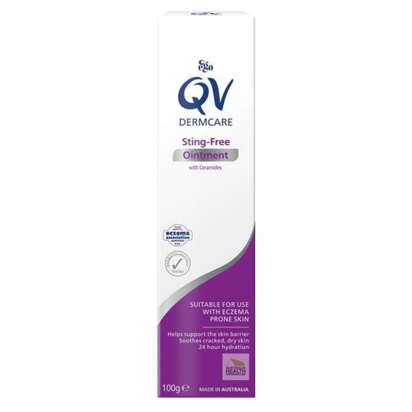 [Expiry: 08/2026] EGO QV Dermcare Sting-Free Ointment 100g