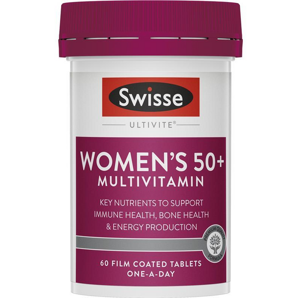 [Expiry: 04/2025] Swisse Ultivite Women's 50+ Multivitamin 60 Tablets