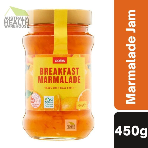 [Expiry: 25/05/2025] Coles Breakfast Marmalade 450g