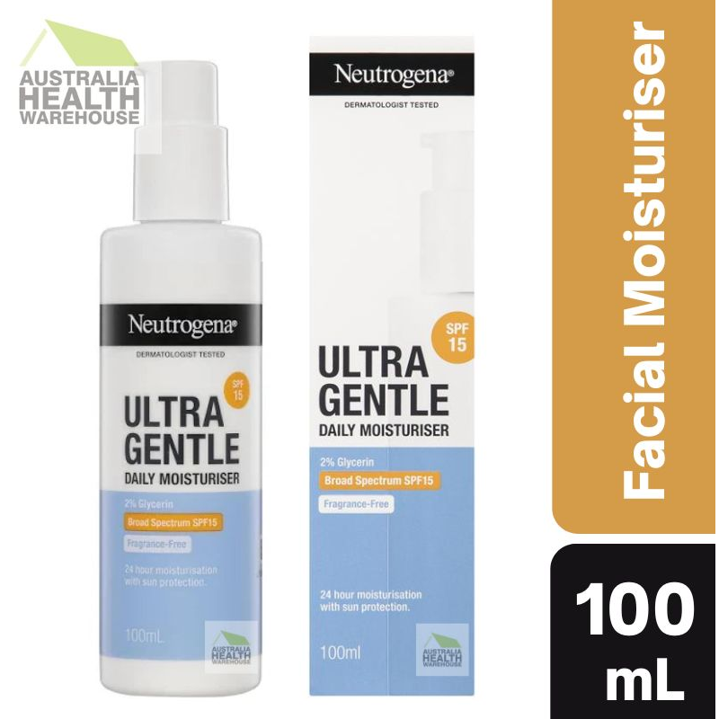 Neutrogena Ultra Gentle Daily Moisturiser SPF15 100mL