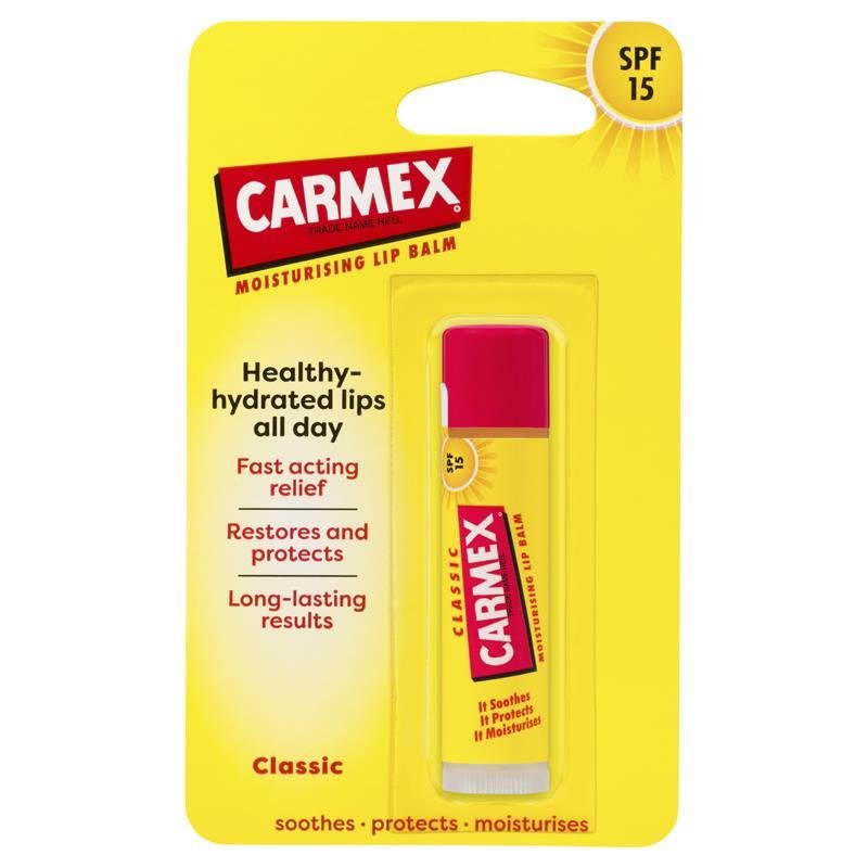 Carmex Lip Balm Original Click Stick SPF15 4.25g