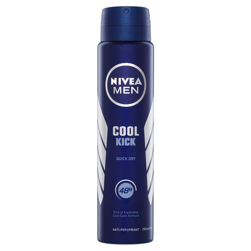 Nivea Men Cool Kick Anti-Perspirant Deodorant Spray 250mL