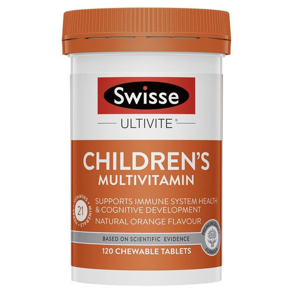 Swisse Children's Ultivite Multivitamin 120 Tablets February 2025
