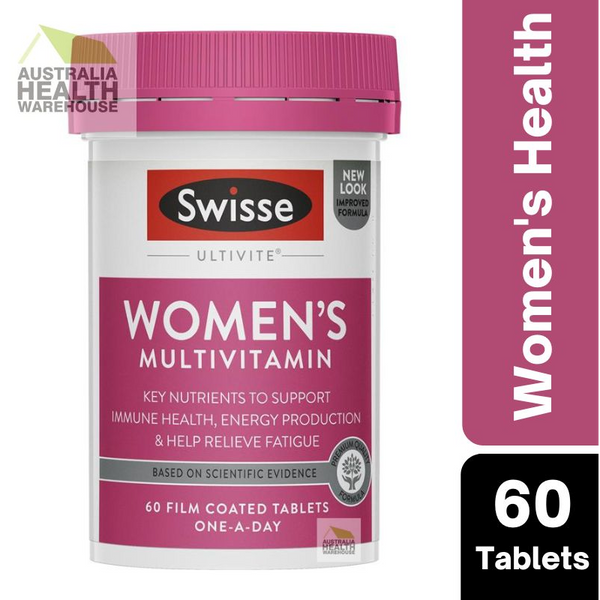 [Expiry: 11/2025] Swisse Women's Ultivite Multivitamin 60 Tablets