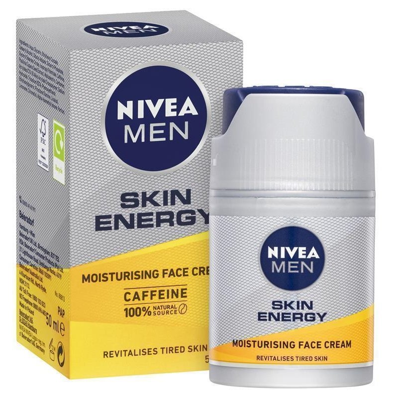 Nivea Men Skin Energy Moisturising Face Cream 50mL