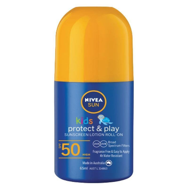 [Expiry: 11/2025] ] Nivea Sun SPF 50+ Kids Sunscreen Roll On 65mL