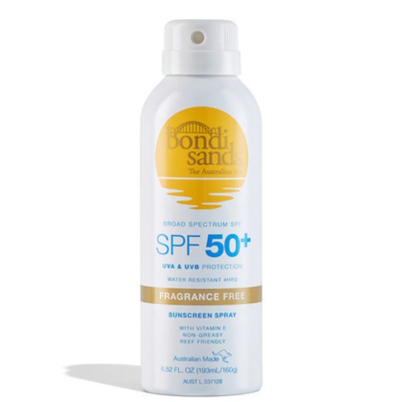 Bondi Sands SPF 50+ Fragrance Free Sunscreen Aerosol Spray 160g March 2025