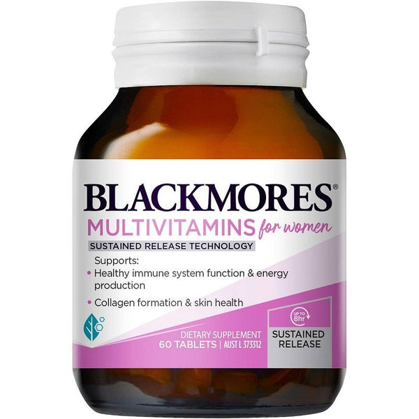 [Expiry: 09/2024] Blackmores Multivitamins for Women Sustained Release 60 Tablets