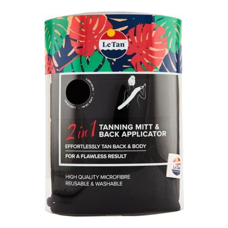 Le Tan 2 In 1 Tanning Mitt & Back Applicator